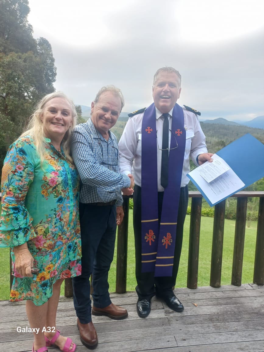 Wedding ceremony by Dr. Gerrit Rademeyer in Madibeng