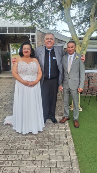 Wedding ceremony by Dr. Gerrit Rademeyer in Madibeng