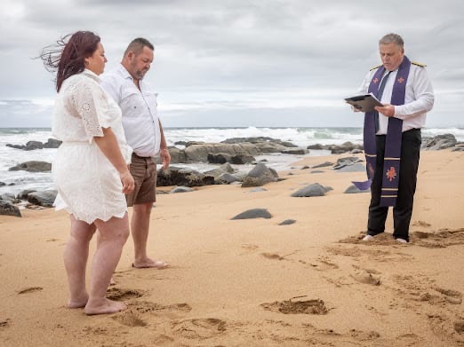 Wedding ceremony by Dr. Gerrit Rademeyer in Madibeng