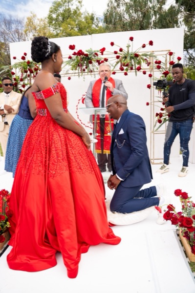 Wedding ceremony by Dr. Gerrit Rademeyer in Madibeng