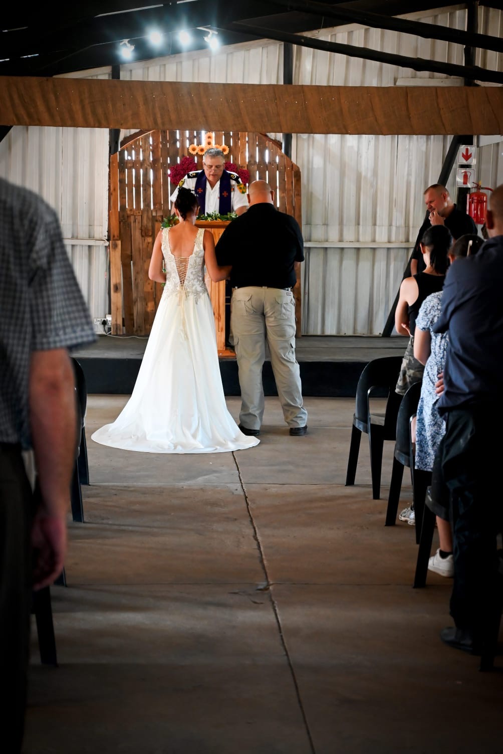 Wedding ceremony by Dr. Gerrit Rademeyer in Madibeng