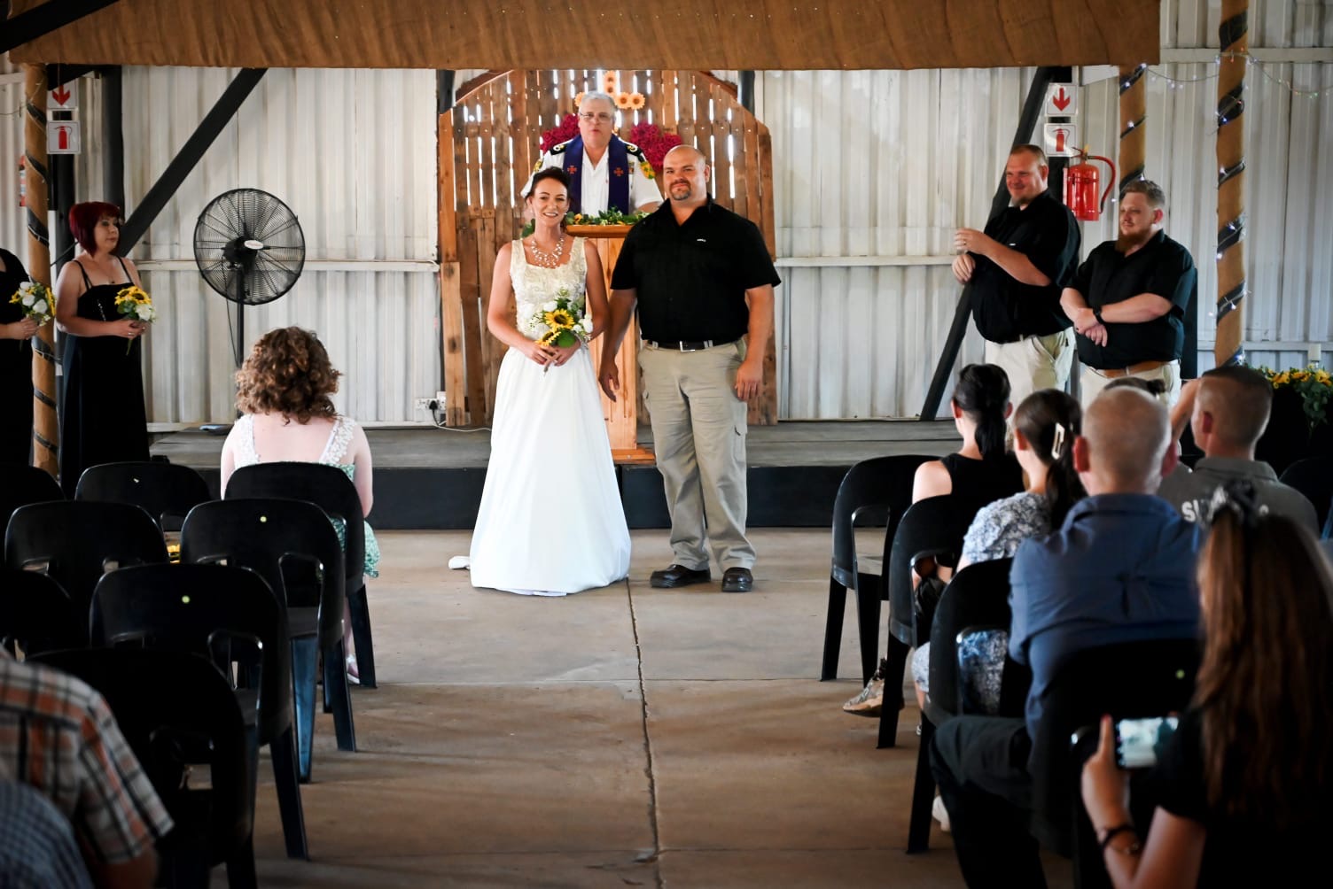 Wedding ceremony by Dr. Gerrit Rademeyer in Madibeng